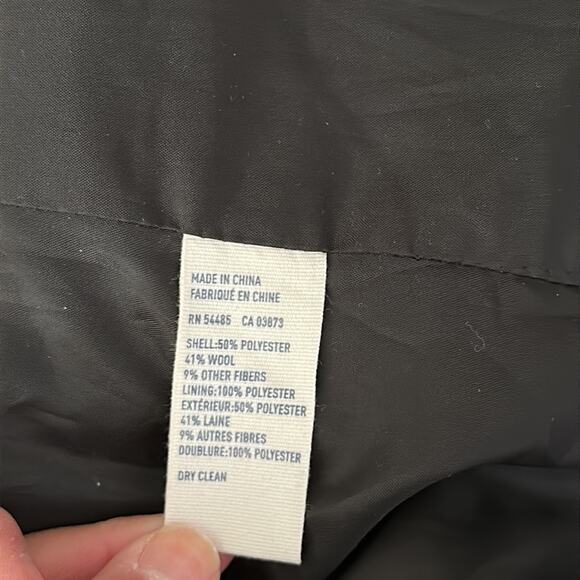 American Eagle Outfitters | Silver Gray Tweed Blazer with Velvet Trim Size XS - Picture 11 of 13